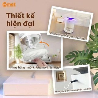 ĐÈN BẮT MUỖI CÔN TRÙNG THÔNG MINH COMET CM078