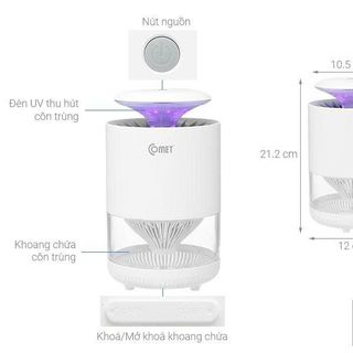 ĐÈN BẮT MUỖI CÔN TRÙNG THÔNG MINH COMET CM078