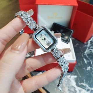 HOT DEAL ĐỒNG HỒ NỮ CAO CẤP RODAL DÂY PHA LÊ MẶT CN
