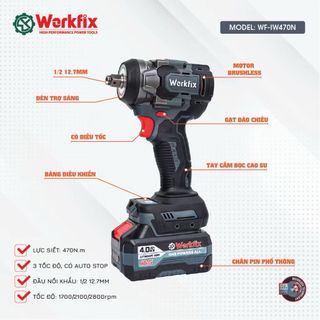 Bulong nhà wf 470nm full phụ kiện