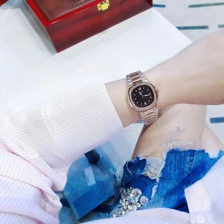 ĐỒNG HỒ NỮ CAO CẤP PATEC MÁY PIN DÂY THÉP