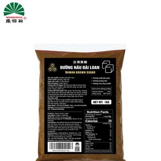 ĐƯỜNG NÂU ĐÀI LOAN (Thùng 15 Túi x 1Kg)
