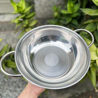 NỒI LẨU INOX 3 ĐÁY NẮP INOX RAINY 24