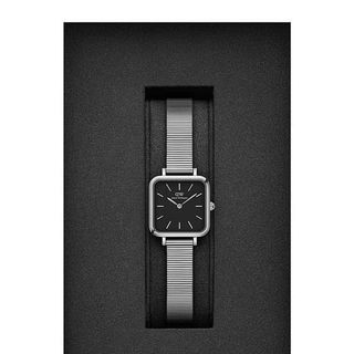ĐỒNG HỒ NỮ CAO CẤP DANIEL W QUARDO STERLING LƯỚI VUÔNG FULLBOX TEM