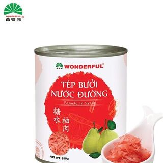 Tép Bưởi Nước Đường 850gr (Thùng 12 Lon)