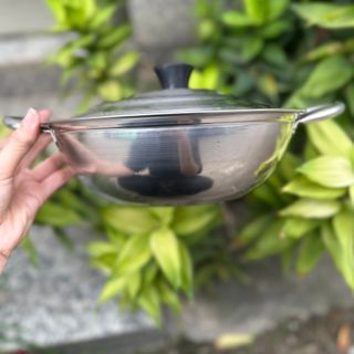 NỒI LẨU INOX 3 ĐÁY NẮP INOX RAINY 24