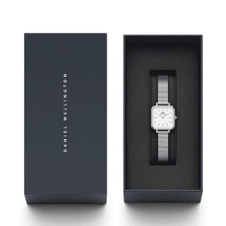 ĐỒNG HỒ NỮ CAO CẤP DANIEL W QUARDO STERLING LƯỚI VUÔNG FULLBOX TEM