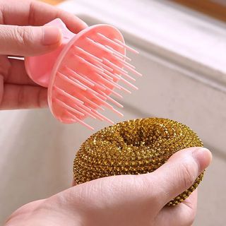 SET 2 DỤNG CỤ CỌ XOONG NỒI TAY CẦM NHỰA