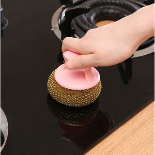 SET 2 DỤNG CỤ CỌ XOONG NỒI TAY CẦM NHỰA