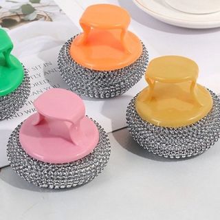 SET 2 DỤNG CỤ CỌ XOONG NỒI TAY CẦM NHỰA