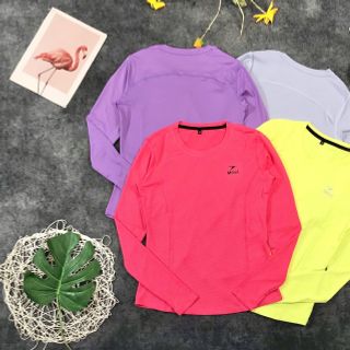 Áo tay dài nữ vải lỗ kim SLLup