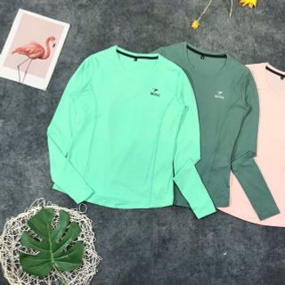 Áo tay dài nữ vải lỗ kim SLLup