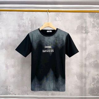 Áo thun cotton cổ tròn ,Change ,màu loang - menswear (mã:HOKO60)