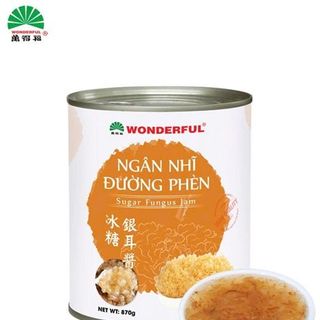 Ngân Nhỉ Đường Phèn 870gr (Thùng 12 Lon)