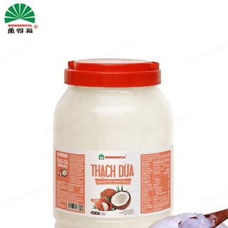 Thạch Dừa Vị Vải (Thùng 4 Hộp x 3,8kg)