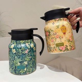 BÌNH TRÀ GIỮ NHIỆT CÓ LÕI LỌC 1000ML HỌA TIẾT