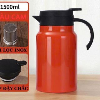BÌNH PHA TRÀ GIỮ NHIỆT CÓ LÕI LỌC INOX 1500ML