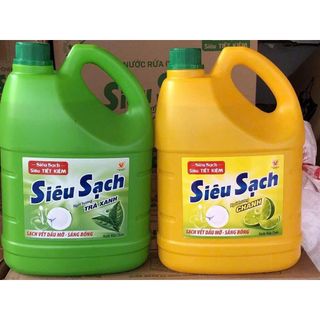 NƯỚC RỬA CHÉN LIX SIÊU SẠCH CAN 3.6KG