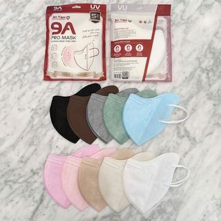 Khẩu Trang Chống Nắng 9A (Thùng 50 Bịch x 10 Cái)