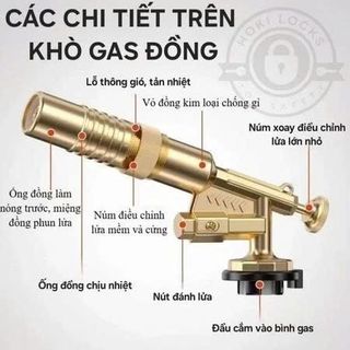 KHÒ GA MINI ĐỒNG QM652