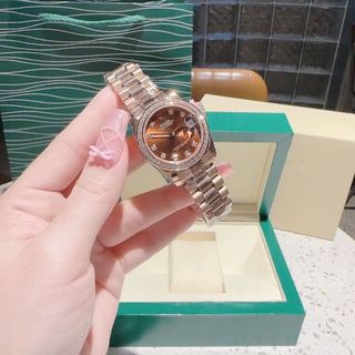 ĐỒNG HỒ NAM NỮ CAO CẤP ROLET MÁY AUTOMATIC VIỀN HỘT