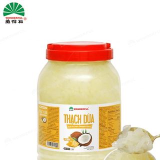 Thạch Dừa Vị Dứa (Thùng 4 Hộp x 3,8kg)