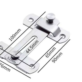 Chốt khoá cài inox
Chốt Khóa Cho Cửa Trượt, Cửa Sổ, Tủ Lắp Cho Gia Đình