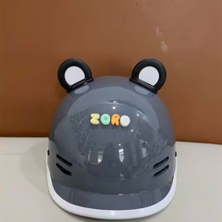 Mũ bảo hiểm cá heo cho bé - có phụ kiện ( charm + lỗ tai )