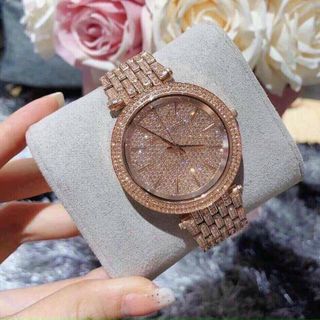 ĐỒNG HỒ NỮ CAO CẤP MICHAEL K ĐÍNH FULL ĐÁ FULLBOX