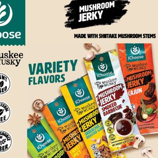 Hộp 10 gói IChoose - Nấm Sấy Mềm vị Hỗn Hợp Miếng 25g