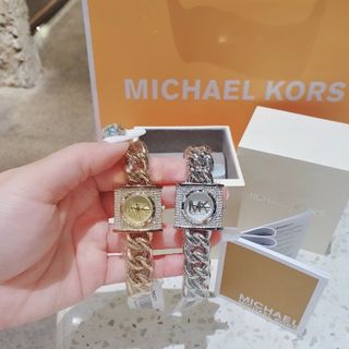 ĐỒNG HỒ NỮ CAO CẤP MICHAEL K LẮC MẶT Ổ KHOÁ  FULLBOX