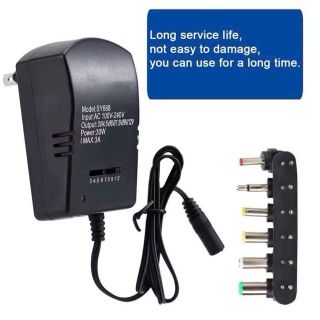 Bộ chuyển đổi nguồn DC  có thể điều chỉnh điện áp đa năng 30W 3v / 4,5v / 6v / 7,5v / 9v / 12v