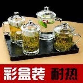 Cốc thủy tinh có nắp chịu nhiệt (THÙNG 36C)