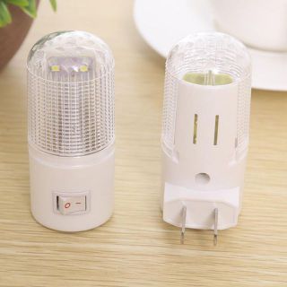 ĐÈN NGỦ TRÒN 3W TRẮNG CÓ CÔNG TẮC