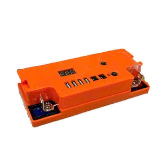 Bộ chuyển đổi nguồn điện bình Acquy 12V thành sạc dự phòng 5V2A có đèn led chiếu sáng với màn hình hiển thị dung lượng