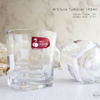 Bộ 6 Cốc thủy tinh 5 Cạnh CB01 Trắng 507A ( THÙNG 12B)