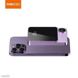 Sạc Dự Phòng Recci Tím RPBW15 với dung lượng 5.000mAh sẽ là người bạn đồng hành không thể thiếu cho thiết bị di động của bạn! 🔋💜 Thiết kế nhỏ gọn, hiệu suất mạnh mẽ, giúp bạn luôn đầy năng lượng mọi lúc mọi nơi. Inbox ngay để đặt hàng nào! #SacDuPhong #PhuKienCongNghe #SacPinDiDong