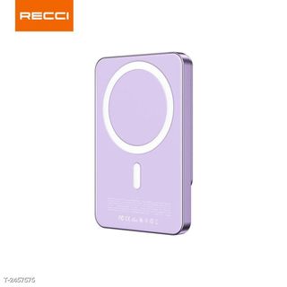 Sạc Dự Phòng Recci Tím RPBW15 với dung lượng 5.000mAh sẽ là người bạn đồng hành không thể thiếu cho thiết bị di động của bạn! 🔋💜 Thiết kế nhỏ gọn, hiệu suất mạnh mẽ, giúp bạn luôn đầy năng lượng mọi lúc mọi nơi. Inbox ngay để đặt hàng nào! #SacDuPhong #PhuKienCongNghe #SacPinDiDong