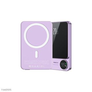 Sạc Dự Phòng Recci Tím RPBW15 với dung lượng 5.000mAh sẽ là người bạn đồng hành không thể thiếu cho thiết bị di động của bạn! 🔋💜 Thiết kế nhỏ gọn, hiệu suất mạnh mẽ, giúp bạn luôn đầy năng lượng mọi lúc mọi nơi. Inbox ngay để đặt hàng nào! #SacDuPhong #PhuKienCongNghe #SacPinDiDong