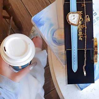 SET QUÀ PHỤ NỮ VN ĐỒNG HỒ NỮ CAO CẤP YXL MẶT TRÁI TIM VÀ HAI LẮC TAY FULLBOX HÃNG