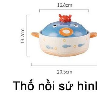TÔ SỨ ĂN MÌ HÌNH CÁ 800ML