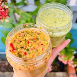 COMBO 2 HỦ MUỐI CHẤM HẢI SẢN THẦN THÁNH, CÀNG CHẤM CÀNG MÊ - WINNIE HOUSE