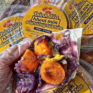 BÁNH PÍA KHOAI MÔN SẦU RIÊNG BÁT BỬU, VỊ NGON KHÓ QUÊN 600G - WINNIE HOUSE