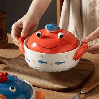 TÔ SỨ ĂN MÌ HÌNH CUA 800ML