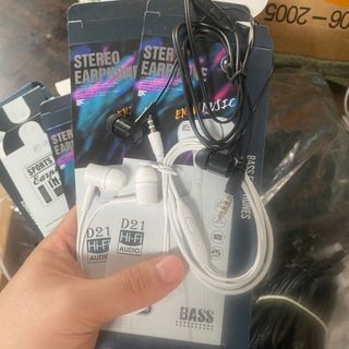 TAI NGHE D21 CHÂN TRÒN 3.5MM
