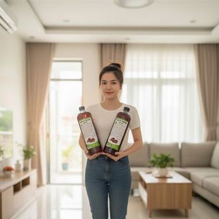Nước Cất Tinh Dầu Hương Quế 1000ml (Chai)