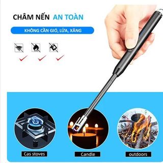 DỤNG CỤ MỒI BẾP GAS, THẮP NẾN SẠC USB