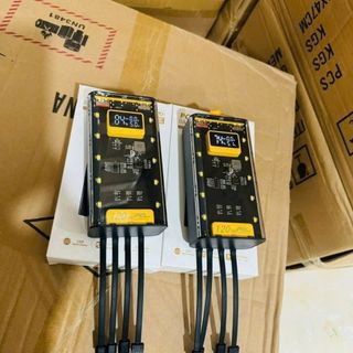 Sạc dự phòng trong suốt kèm dây Y39, dung lượng 30.000 mah