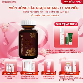 Viên Uống Sắc Ngọc Khang ++ [Hộp 120 Viên] Tặng 1 TRONG 3 QUÀ