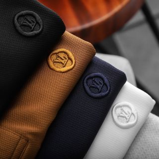 Polo Nam Full 100% Cotton dày, mịn, đẹp, Bo PE,thêu sắc nét